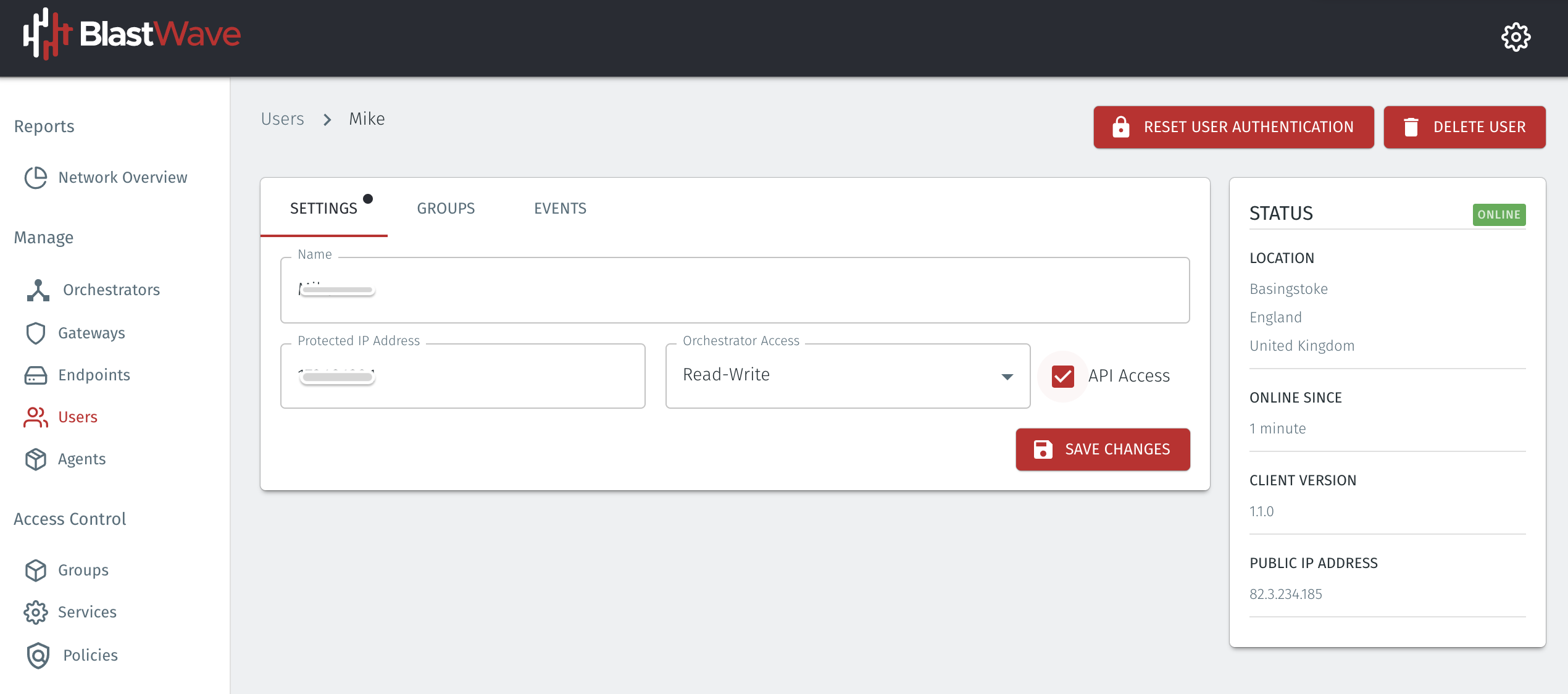 Enable API access on your User profile.