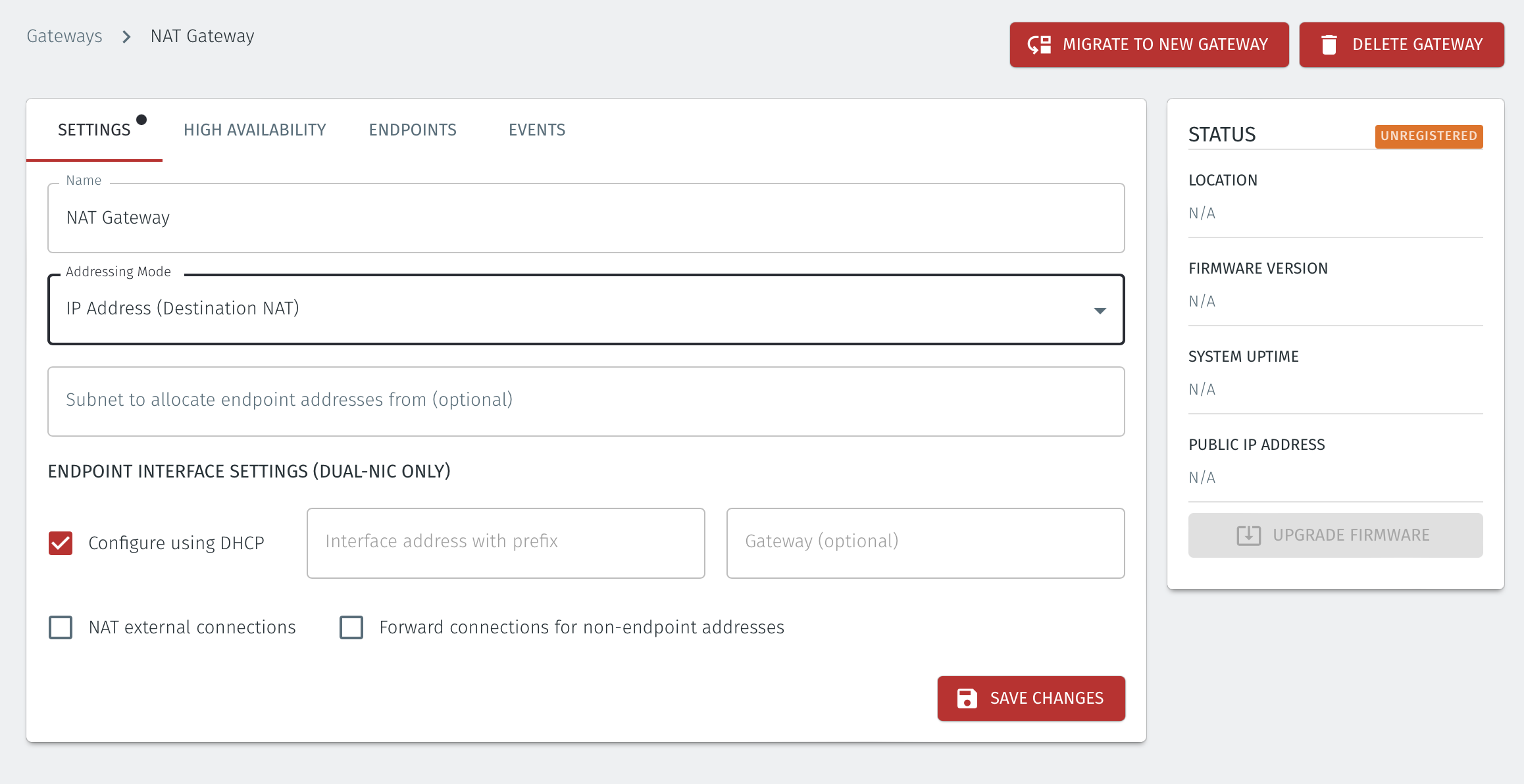 Select Save and Download Invitation and copy the invitation contents to clipboard. Keep the invitation data as you will need it during the configuration of the gateway AMI.